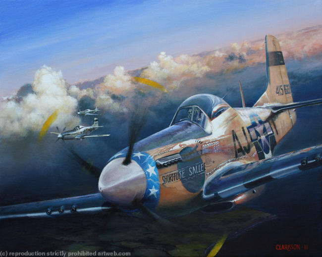 P-51D Mustangs of the 354th Fighter Group