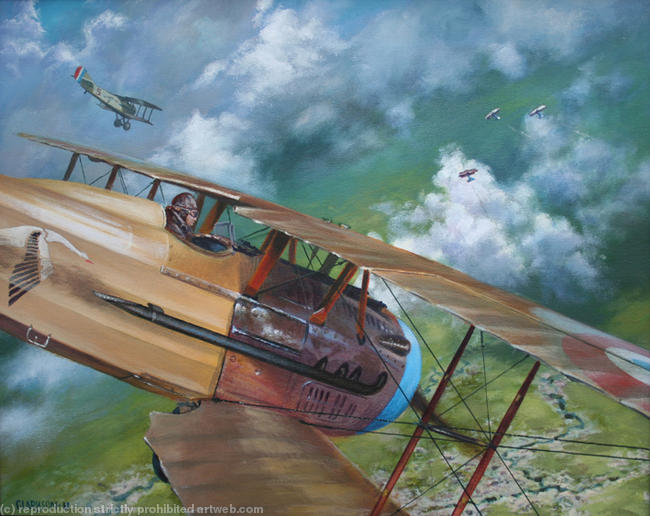 French SPAD XIII's 1918