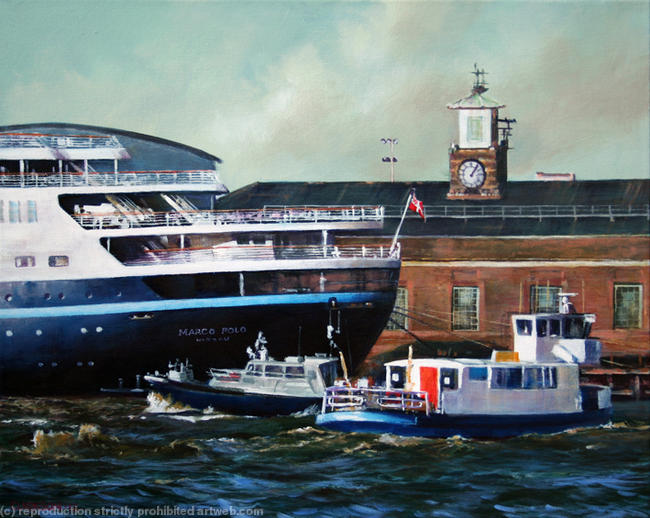 The Marco Polo at Tilbury
