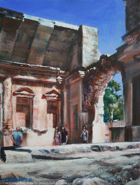 The Roman Temple of Diana, Nimes