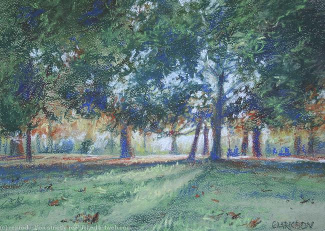 Evening in Green Park