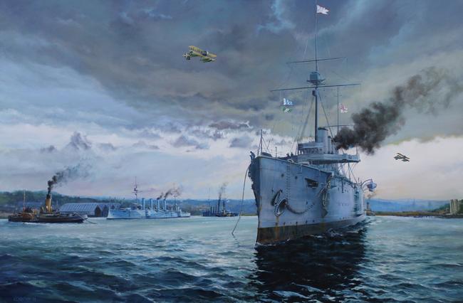 Live Bait, 7th Cruiser Squadron, Chatham 1914