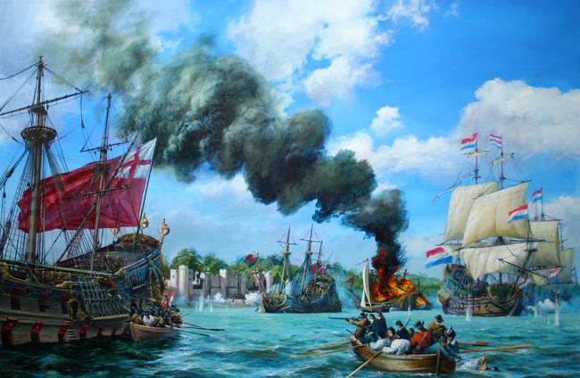 The Battle at Upnor