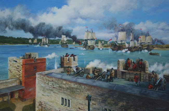 The Dutch arrive at Upnor