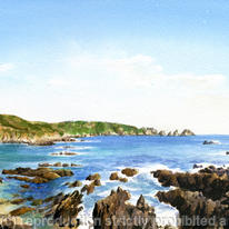Icart point Guernsey CI