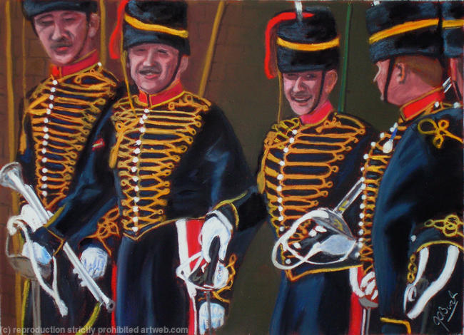 Kings Troop RHA Happy Gunners