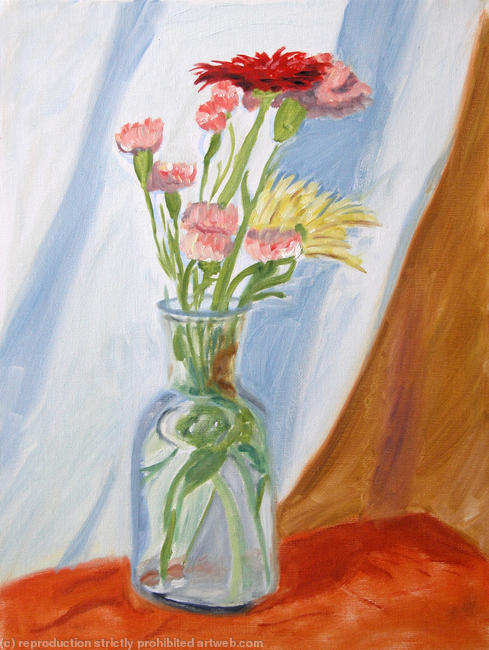 Still Life with Carnations