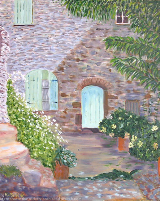 Light and Shade, Gassin, France