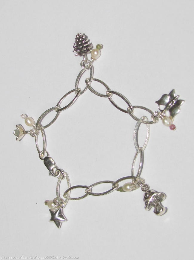 Summer Garden Charm Bracelet