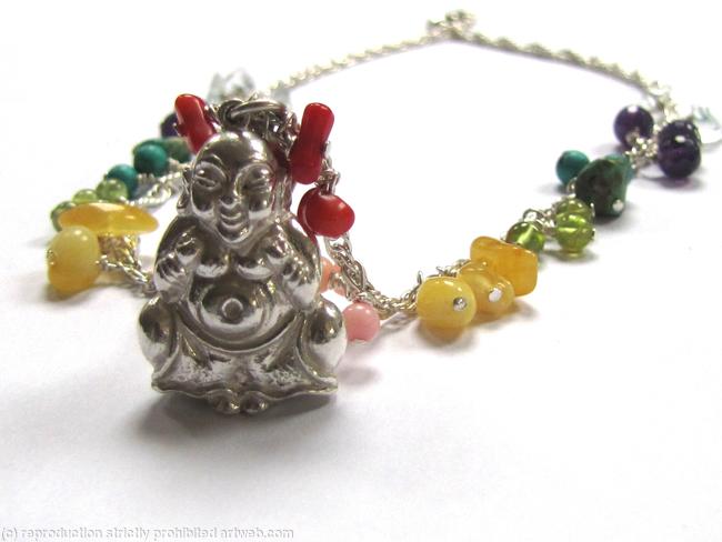 Chakra Buddha Necklace
