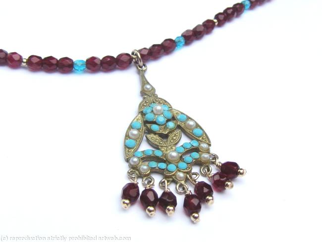 Exotic Chandelier Necklace