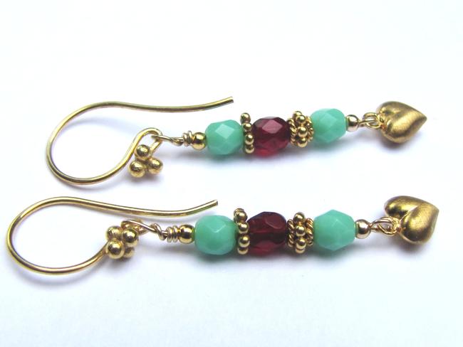 Exotic Loveheart Earrings