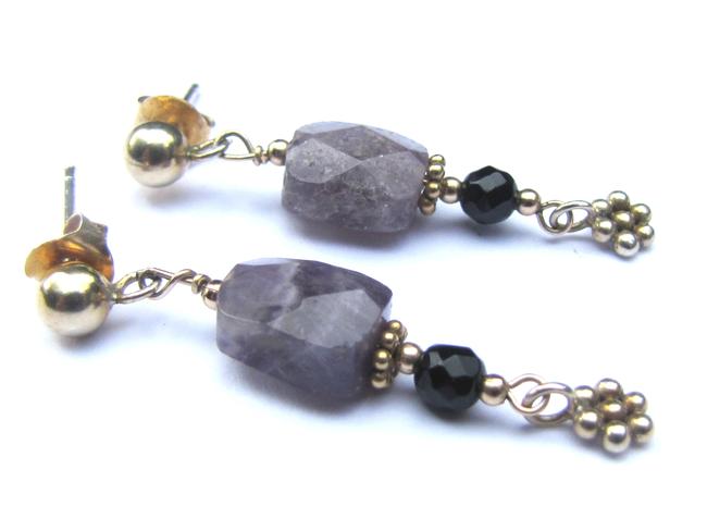 Amethyst Garden earrings