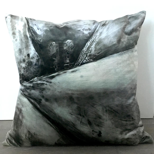 Pillow Talk artwork pillow: Peekaboo