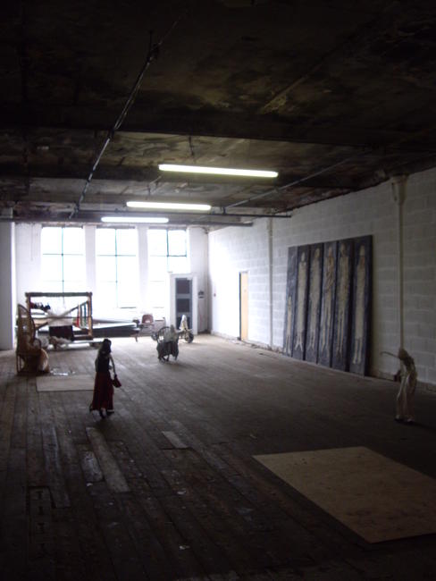 View of Exhibition In Melancholy Darkness Hover