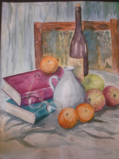 Still Life with Books