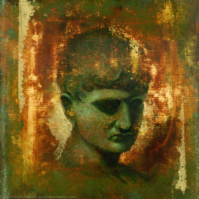 bronze head