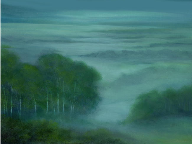 blue-birches