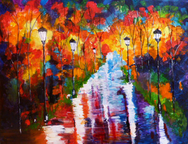 Evening in the park