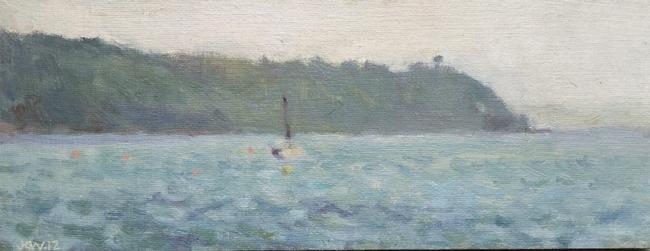 Hazy Morning Mt Edgcumbe