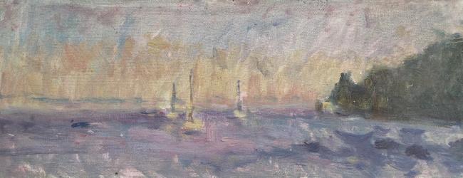 Summer Evening Boats