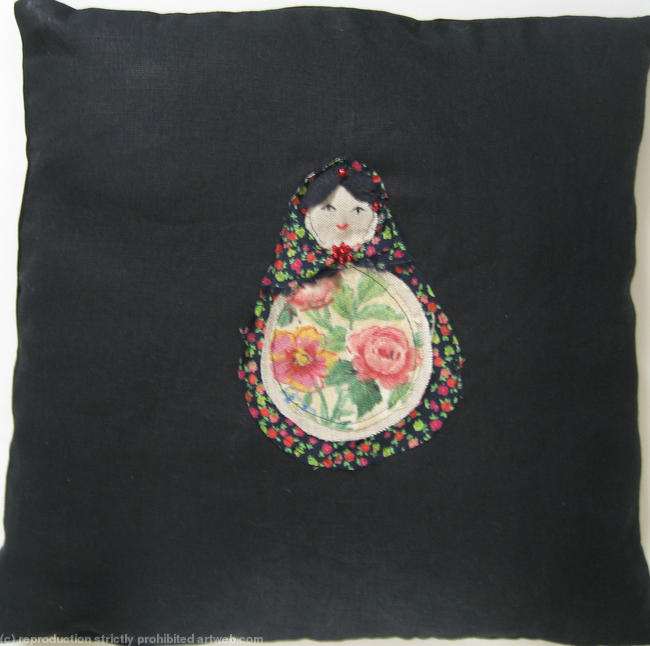 Babushka cushion