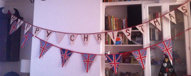 Happy Christmas bunting