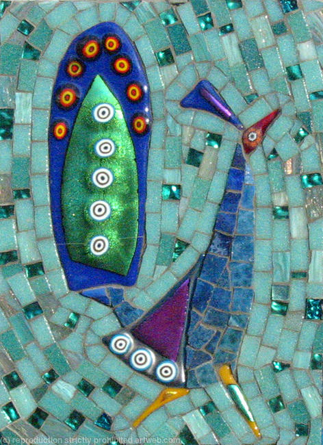 Blue Peacock