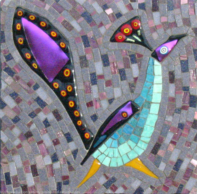 Purple Peacock