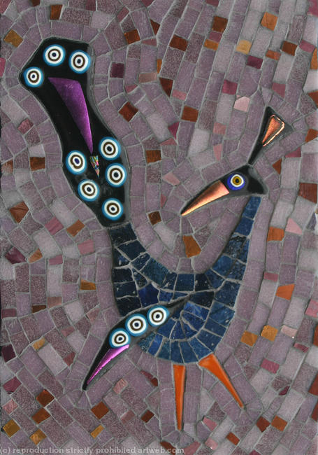 Purple Peacock