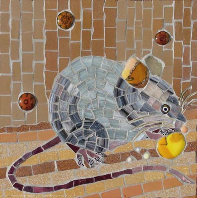 Mouse Nibbling Corn