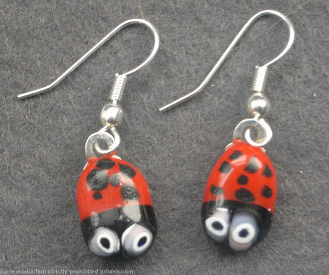 Ladybird Earrings