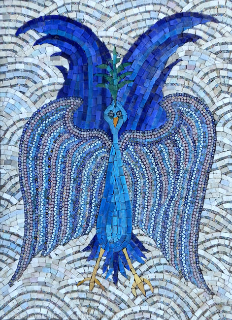 Blue Angel Bird