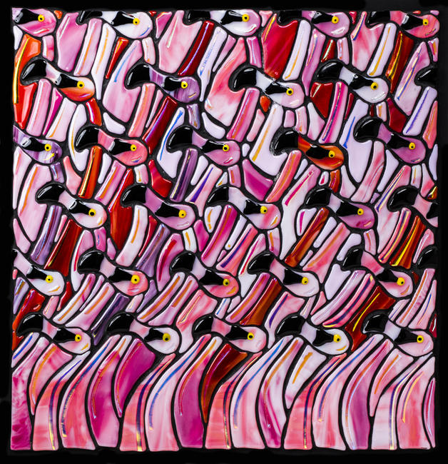 A Flamboyance of Flamingos