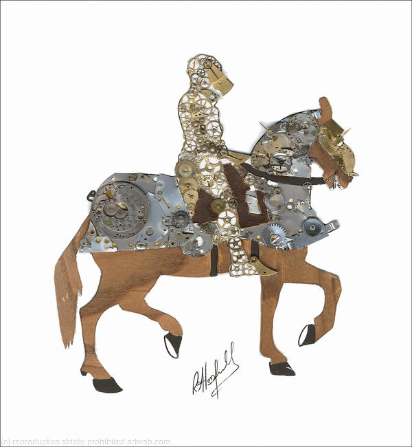 Knight on horseback