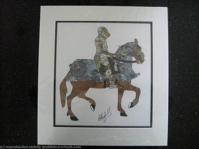 knight on horseback
