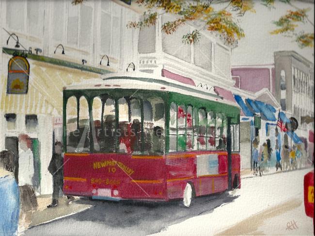 Newport Trolley Rhode island
