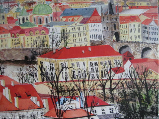 Prague charles bridge