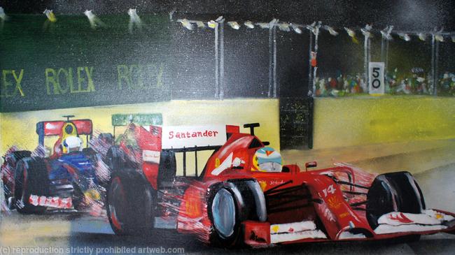 Alonso and his last drive with Ferrari