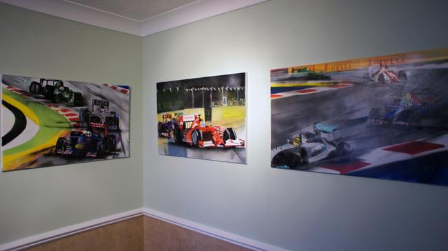 group of four F1