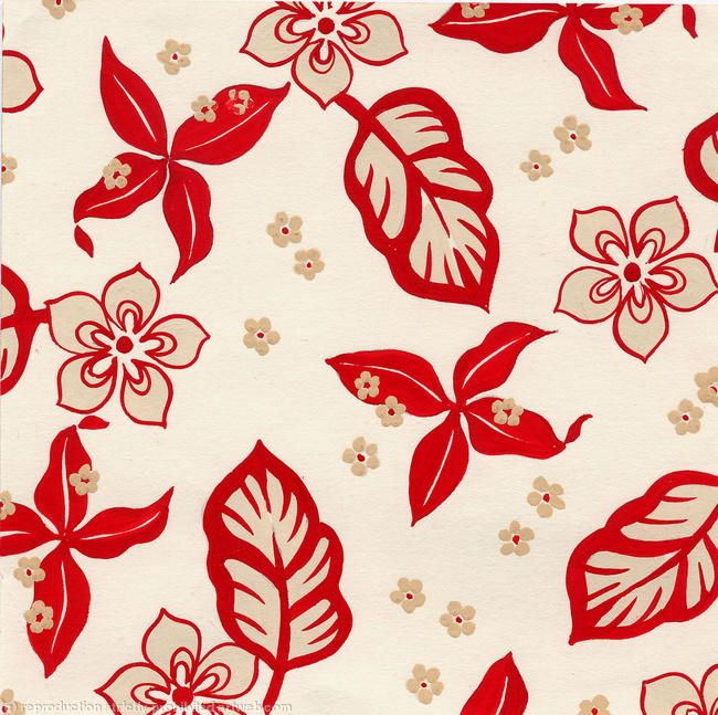 Red flower tropical