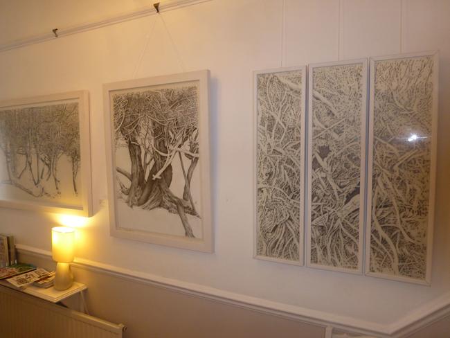 Russells graphite drawings