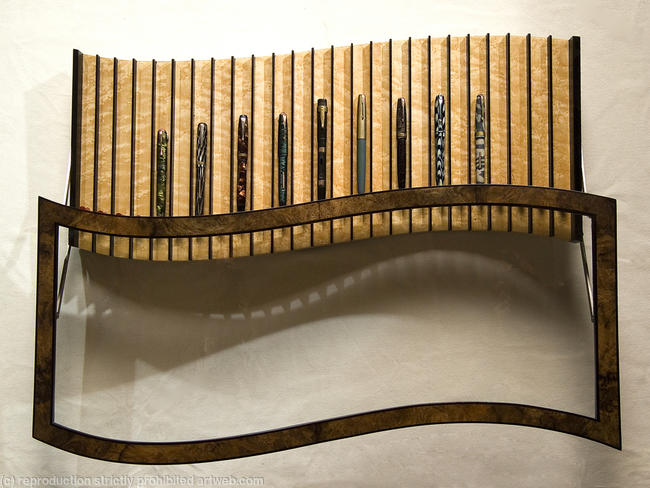 Pen Cabinet for Valuable Pens (detail)