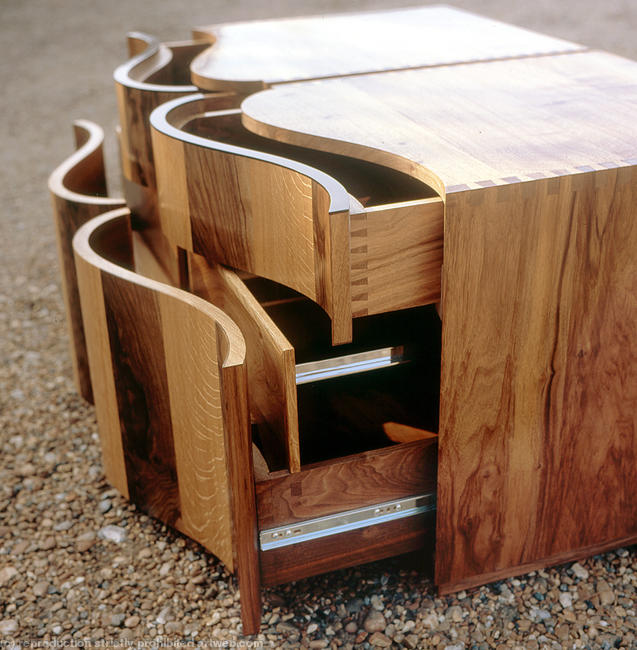 Pair of Filing Cabinets (detail)