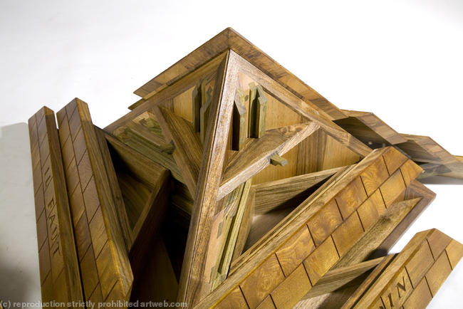 Pyramid Cabinet (detail)