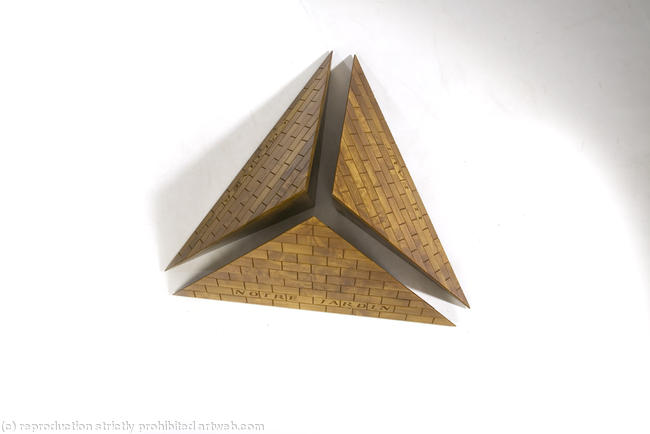 Pyramid Cabinet (detail)
