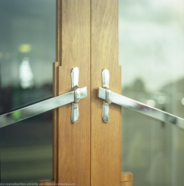 Art Deco style doors (detail)