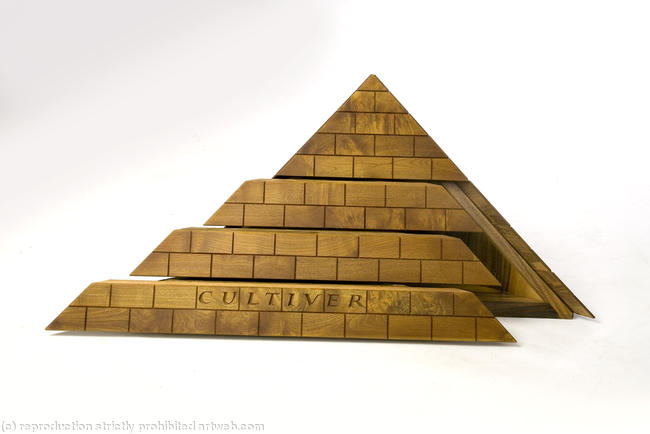 Pyramid Cabinet (detail)