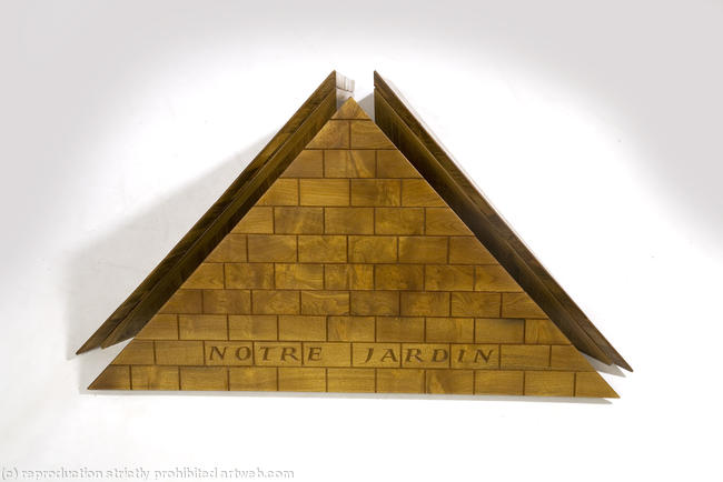Pyramid Cabinet (detail)