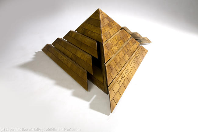 Pyramid Cabinet (detail)